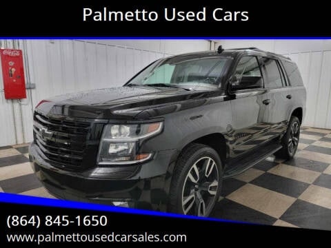 2018 Chevrolet Tahoe for sale at Palmetto Used Cars in Piedmont SC