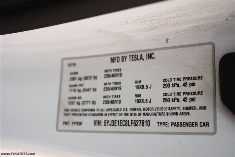 2020 Tesla Model 3 Performance