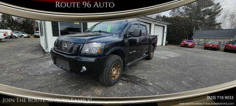 2012 Nissan Titan for sale at Route 96 Auto in Dale WI
