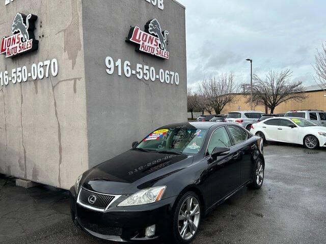 2009 Lexus IS 250 for sale at LIONS AUTO SALES in Sacramento CA