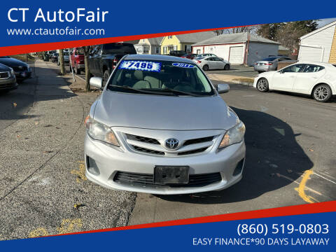 2011 Toyota Corolla for sale at CT AutoFair in West Hartford CT