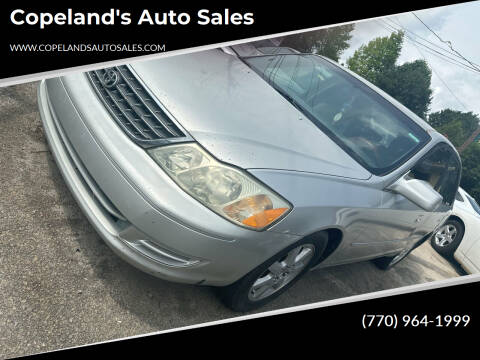 2003 Toyota Avalon for sale at Copeland's Auto Sales in Union City GA