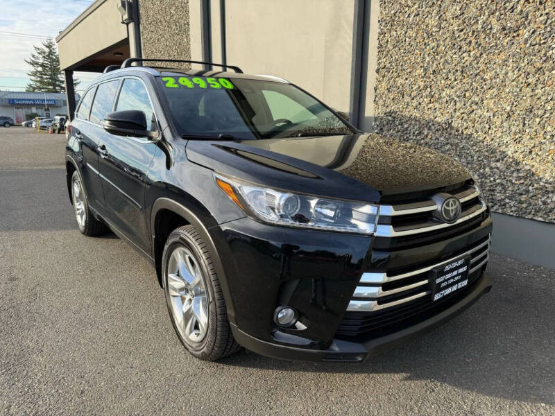 2017 Toyota Highlander Limited Platinum