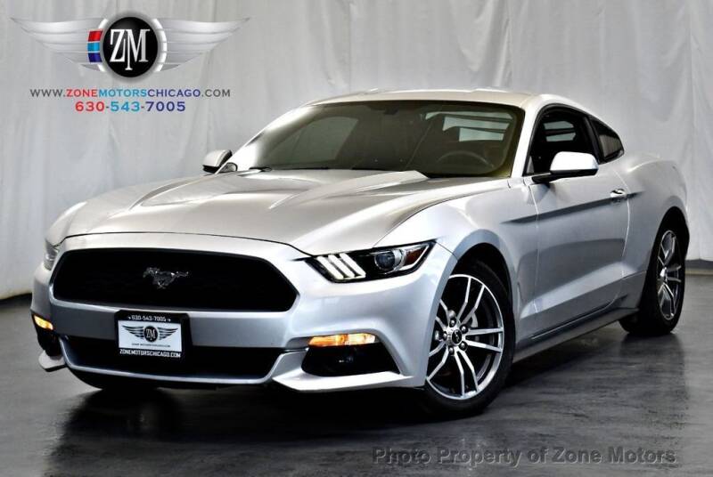 2015 Ford Mustang for sale at ZONE MOTORS in Addison IL