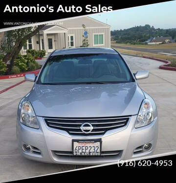 2010 Nissan Altima for sale at Antonio's Auto Sales in Cameron Park CA