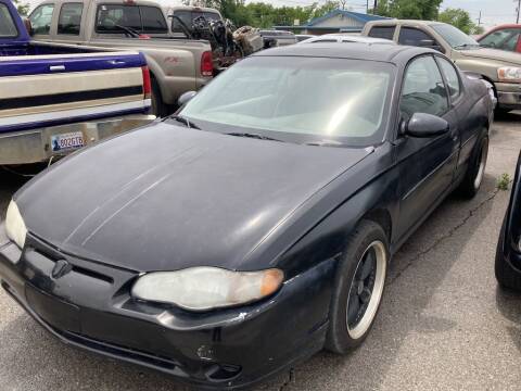 2002 Chevrolet Monte Carlo for sale at A & G Auto Sales in Lawton OK