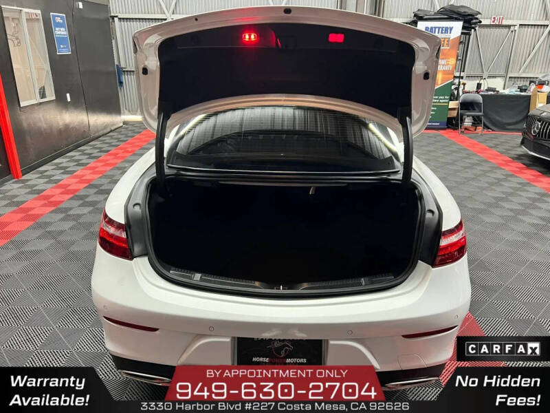 2018 Mercedes-Benz E-Class E 400 4MATIC