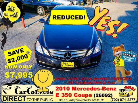 2010 Mercedes-Benz E-Class E 350