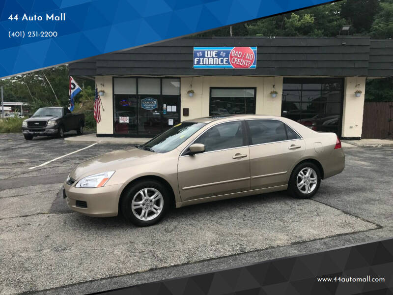 2006 Honda Accord for sale at 44 Auto Mall in Smithfield RI