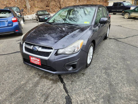 2014 Subaru Impreza for sale at AUTO CONNECTION LLC in Springfield VT