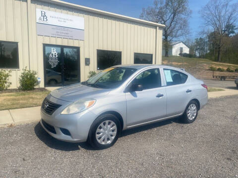 2014 Nissan Versa for sale at B & B AUTO SALES INC in Odenville AL