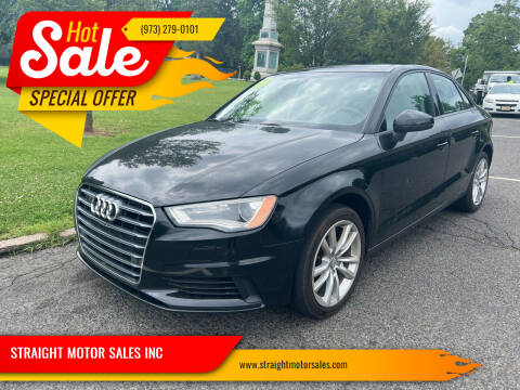 2015 Audi A3 for sale at STRAIGHT MOTOR SALES INC in Paterson NJ