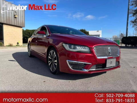 2019 Lincoln MKZ for sale at Motor Max Llc in Louisville KY