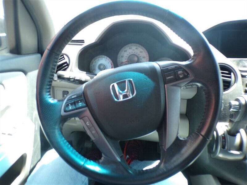 White 2013 Honda Pilot EX-L 4x4 EX-L 4dr SUV 5