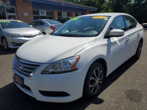 2015 Nissan Sentra for sale at CENTRAL AUTO GROUP in Raritan NJ