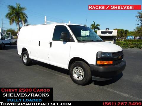 2020 Chevrolet Express for sale at Town Cars Auto Sales in West Palm Beach FL