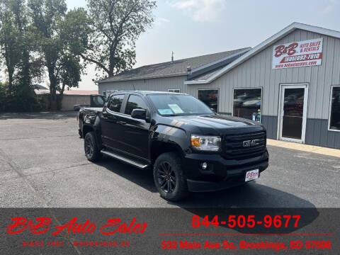 2017 GMC Canyon for sale at B & B Auto Sales in Brookings SD