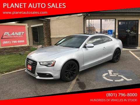 2013 Audi A5 for sale at PLANET AUTO SALES in Lindon UT