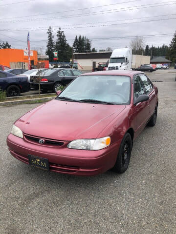 1999 Toyota Corolla for sale at MK MOTORS in Marysville WA