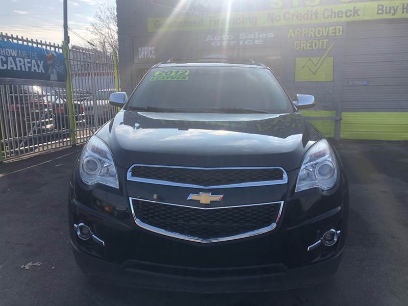 2012 Chevrolet Equinox for sale at Friendly Auto Sales in Detroit MI
