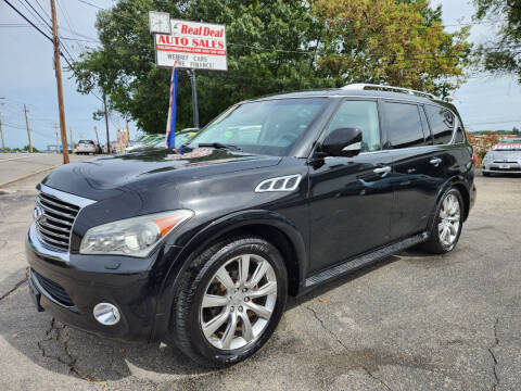 2013 Infiniti QX56 for sale at Real Deal Auto Sales in Manchester NH