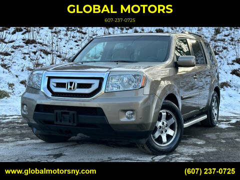 2011 Honda Pilot for sale at GLOBAL MOTORS in Binghamton NY