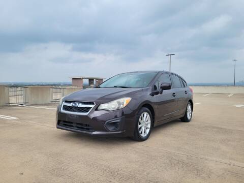 2012 Subaru Impreza for sale at GENESIS CAR SALES LLC in Austin TX