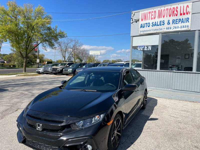 2021 Honda Civic for sale at United Motors LLC in Saint Francis WI