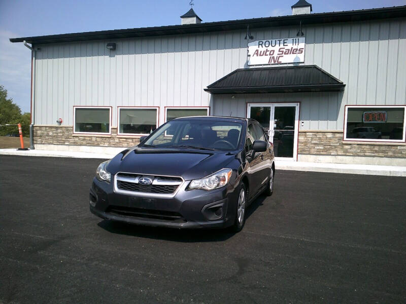 2012 Subaru Impreza for sale at Route 111 Auto Sales Inc. in Hampstead NH
