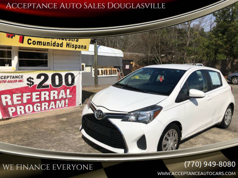 2017 Toyota Yaris for sale at Acceptance Auto Sales Douglasville in Douglasville GA