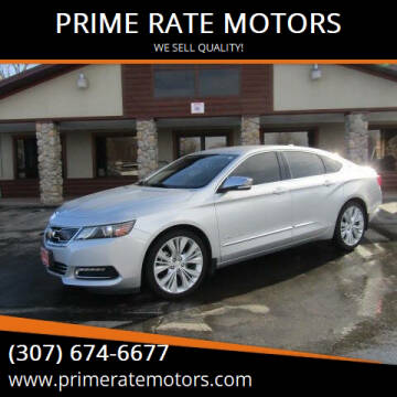 2020 Chevrolet Impala for sale at PRIME RATE MOTORS in Sheridan WY