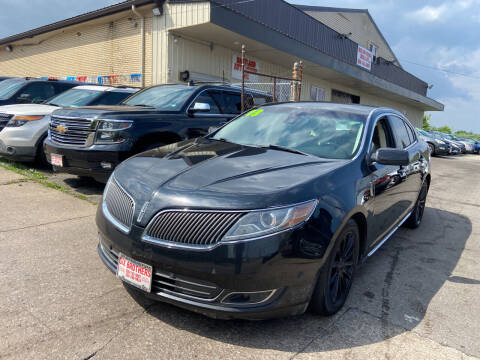 2013 Lincoln MKS for sale at Six Brothers Mega Lot in Youngstown OH