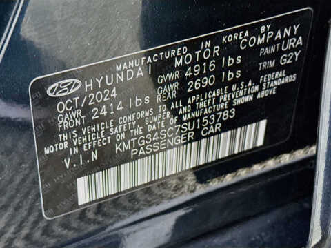 2025 Genesis G70