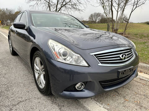 2012 Infiniti G37 Sedan for sale at Texas Auto Trade Center in San Antonio TX