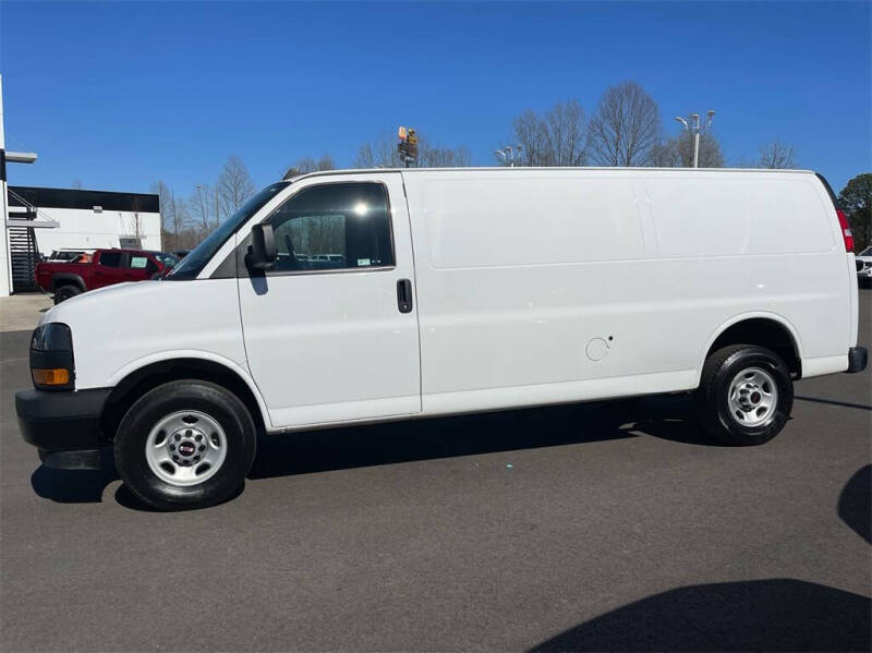 Used 2023 GMC Savana Cargo Work Van with VIN 1GTW7BFPXP1107843 for sale in Reidsville, NC