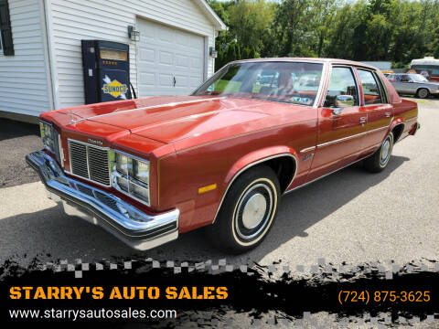1977 Oldsmobile Delta Eighty-Eight for sale at STARRY'S AUTO SALES in New Alexandria PA