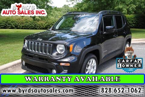 2019 Jeep Renegade for sale at Byrds Auto Sales in Marion NC