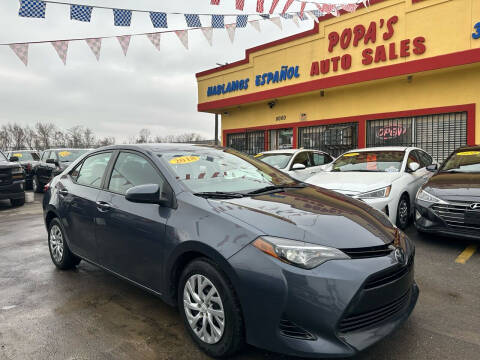 2018 Toyota Corolla for sale at Popas Auto Sales in Detroit MI
