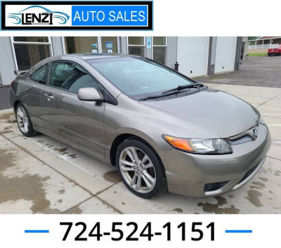 2007 Honda Civic for sale at LENZI AUTO SALES LLC in Sarver PA