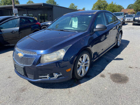 2011 Chevrolet Cruze for sale at Carolina Car Co INC in Greenwood SC