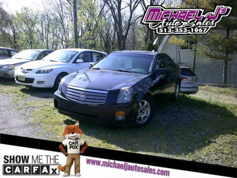 2003 Cadillac CTS for sale at MICHAEL J'S AUTO SALES in Cleves OH