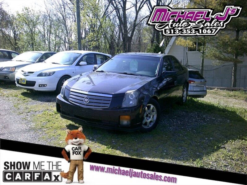 2003 Cadillac CTS for sale at MICHAEL J'S AUTO SALES in Cleves OH