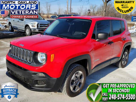 2016 Jeep Renegade for sale at North Oakland Motors in Waterford MI