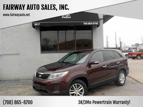 2015 Kia Sorento for sale at FAIRWAY AUTO SALES, INC. in Melrose Park IL