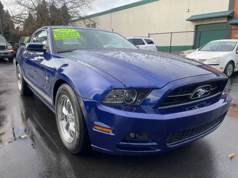 2013 Ford Mustang for sale at SWIFT AUTO SALES INC in Salem OR