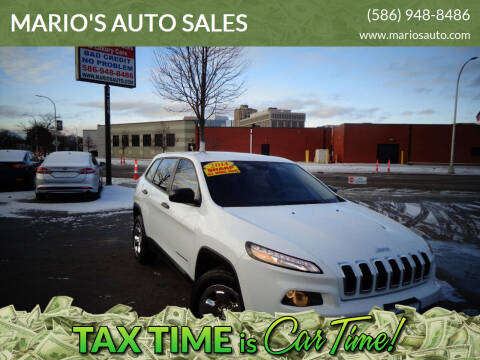 2014 Jeep Cherokee for sale at MARIO'S AUTO SALES in Mount Clemens MI