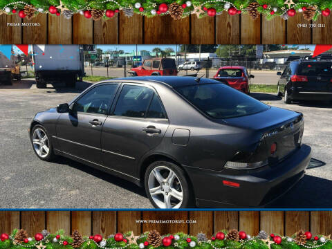 2001 Lexus IS 300 for sale at Prime Motors in Sarasota FL