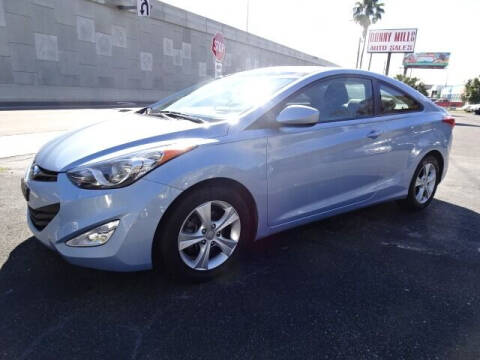 2013 Hyundai Elantra Coupe for sale at DONNY MILLS AUTO SALES in Largo FL