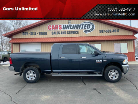 2015 RAM 2500 for sale at Cars Unlimited in Marshall MN