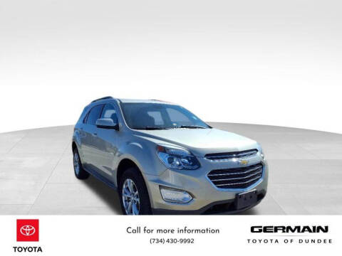 2016 Chevrolet Equinox for sale at GERMAIN TOYOTA OF DUNDEE in Dundee MI